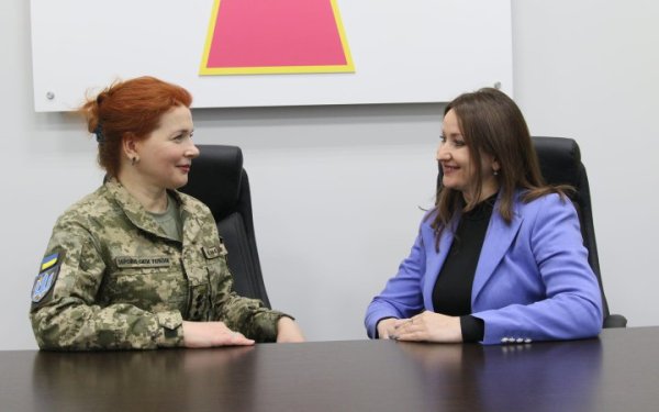 Капеланську службу Командування Сухопутних військ ЗСУ очолила Лариса Полянська
Капеланську службу Командування Сухопутних військ ЗСУ очолила Лариса Полянська