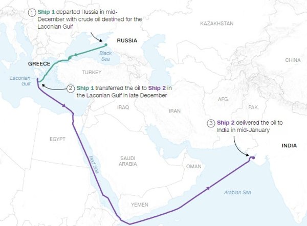 США закупили индийские нефтепродукты из российского сырья на 1,3 млрд долларов, - CNN
США закупили индийские нефтепродукты из российского сырья на 1,3 млрд долларов, - CNN