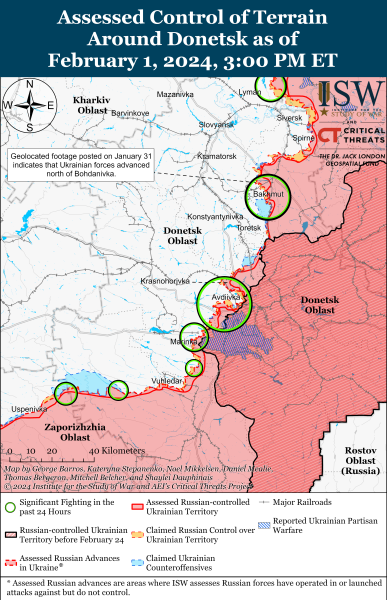 ВСУ продвинулись к юго-западу от Старомайорского: карты ISW
ВСУ продвинулись к юго-западу от Старомайорского: карты ISW