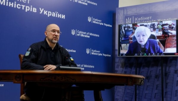 Шмигаль обговорив подальшу підтримку України з міністеркою фінансів США Шмигаль обговорив подальшу підтримку України з міністеркою фінансів США