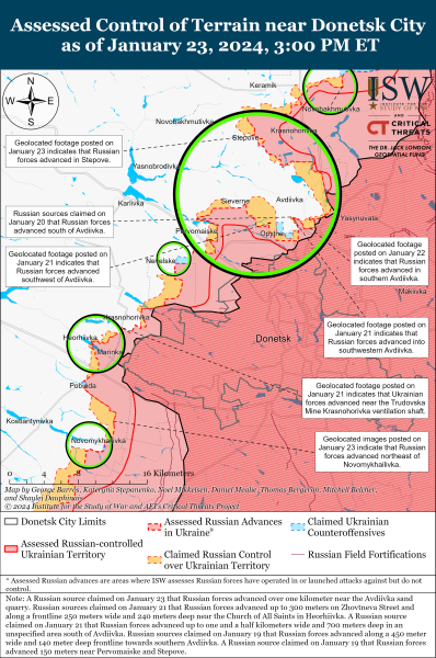 Россияне безуспешно пытались вернуть позиции в Крынках: карты ISW
Россияне безуспешно пытались вернуть позиции в Крынках: карты ISW
