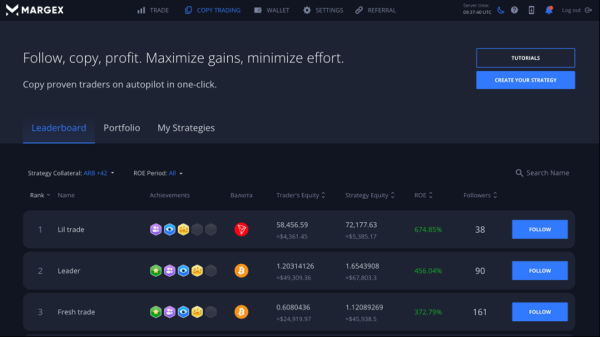 Margex: Лучшая криптовалютная биржа для новичков и профессионалов
Margex: Лучшая криптовалютная биржа для новичков и профессионалов