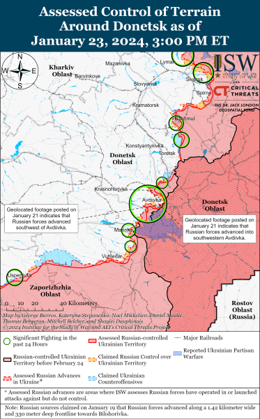 Россияне безуспешно пытались вернуть позиции в Крынках: карты ISW
Россияне безуспешно пытались вернуть позиции в Крынках: карты ISW