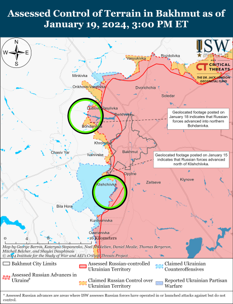 ВСУ продвинулись на линии Купянск-Сватово: карты боев ISW
ВСУ продвинулись на линии Купянск-Сватово: карты боев ISW