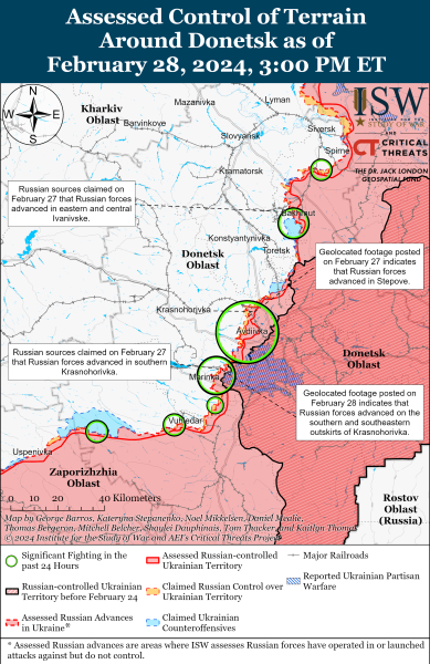 ВСУ ведут атаки южнее Крынок на левом берегу Днепра: карты ISW
ВСУ ведут атаки южнее Крынок на левом берегу Днепра: карты ISW