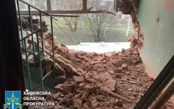 Російські окупанти вдарили по Куп'янську, поранено мирного жителя
Російські окупанти вдарили по Куп'янську, поранено мирного жителя