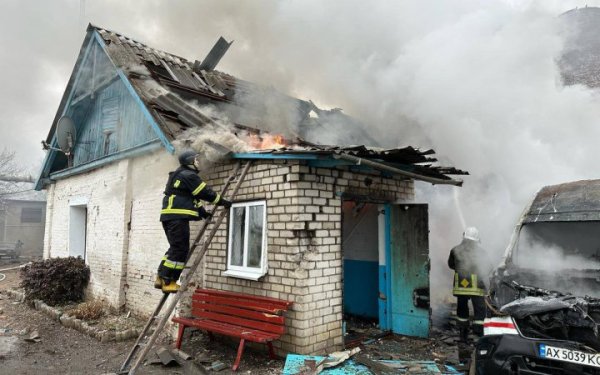 На Харківщині "шахед" пошкодив об'єкт інфраструктури, постраждали двоє людей
На Харківщині "шахед" пошкодив об'єкт інфраструктури, постраждали двоє людей