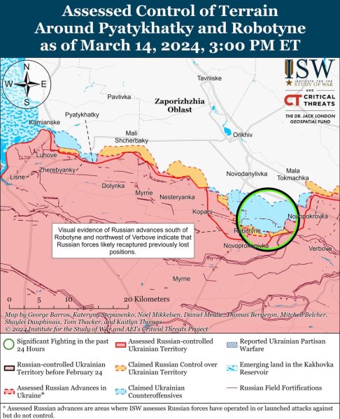 Россияне активизируются на востоке, позиционные бои идут на большинстве направлений: карты ISW
Россияне активизируются на востоке, позиционные бои идут на большинстве направлений: карты ISW