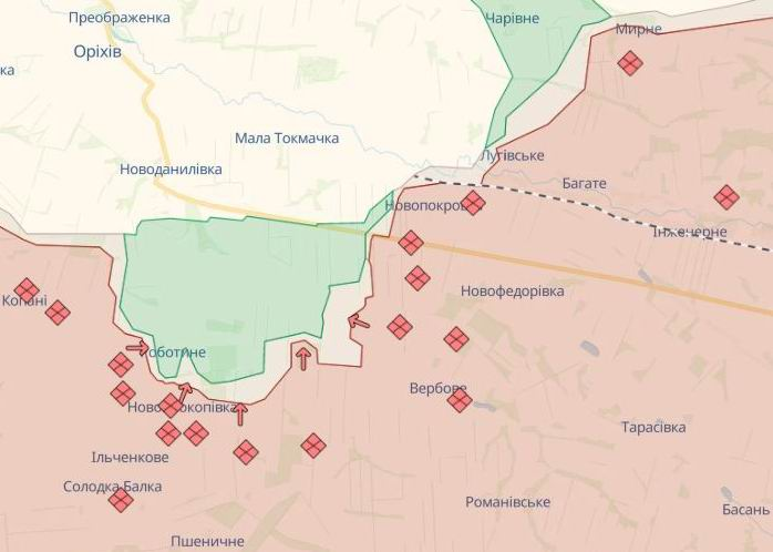 До чого призвело нове просування РФ на Запоріжжі, та коли ЗСУ можуть повернути Мирне