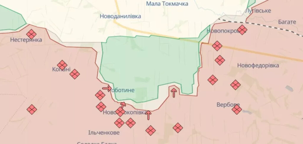 РФ активізувалася у Запорізькій області: у ЗСУ розповіли, який напрямок став «гарячим»