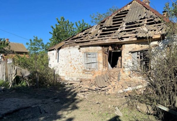 Россияне атаковали Никопольщину артиллерией и дронами Россияне атаковали Никопольщину артиллерией и дронами