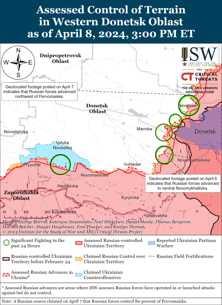 ISW фиксирует продвижение россиян на нескольких направлениях фронта: карты боев
ISW фиксирует продвижение россиян на нескольких направлениях фронта: карты боев