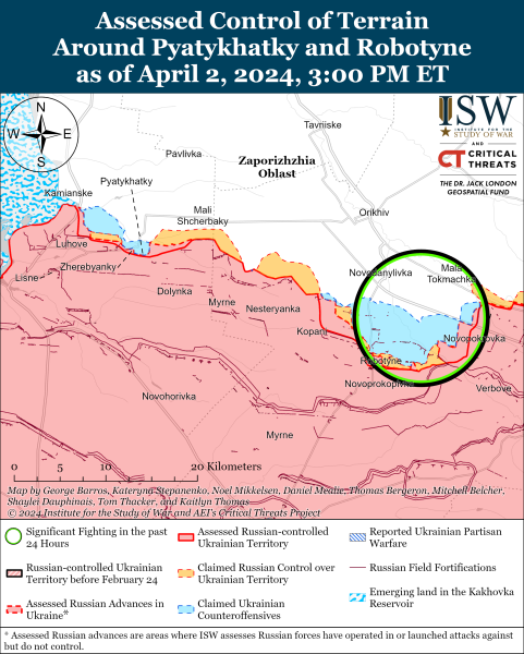 Россияне атакуют по нескольким направлениям: карты ISW
Россияне атакуют по нескольким направлениям: карты ISW