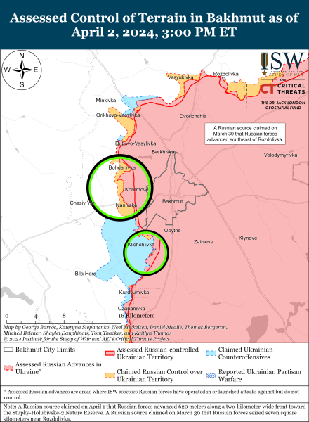 Россияне атакуют по нескольким направлениям: карты ISW
Россияне атакуют по нескольким направлениям: карты ISW