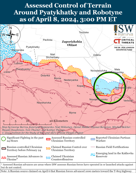 ISW фиксирует продвижение россиян на нескольких направлениях фронта: карты боев
ISW фиксирует продвижение россиян на нескольких направлениях фронта: карты боев