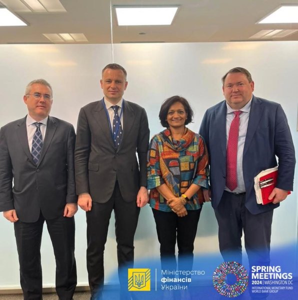 Марченко у США обговорив бюджетні потреби з керівництвом МВФ та Єврокомісії