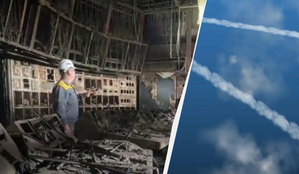 З'явилося відео зсередини зруйнованої росіянами ТЕС З'явилося відео зсередини зруйнованої росіянами ТЕС