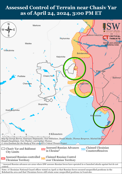 ВСУ продвинулись в Крынках Херсонской области: карты боев ISW
ВСУ продвинулись в Крынках Херсонской области: карты боев ISW