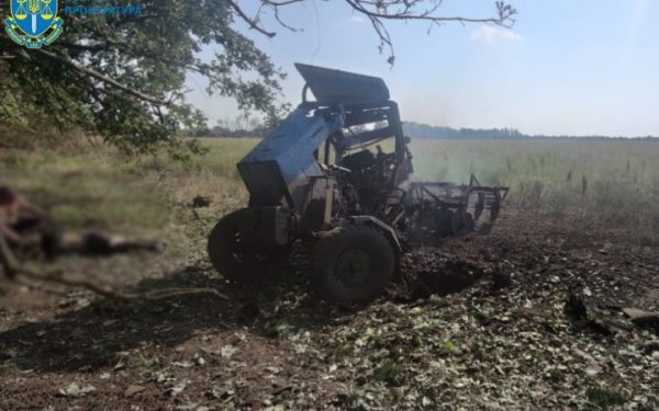 На Херсонщині чоловік підірвався на російській міні
На Херсонщині чоловік підірвався на російській міні