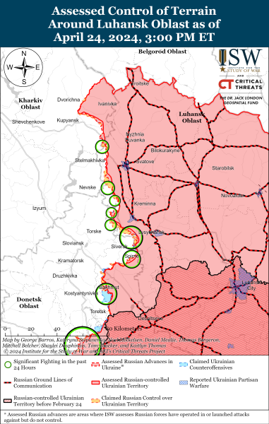 ВСУ продвинулись в Крынках Херсонской области: карты боев ISW
ВСУ продвинулись в Крынках Херсонской области: карты боев ISW