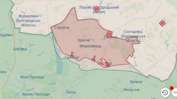 DeepState: враг оккупировал еще одно село на Харьковщине DeepState: враг оккупировал еще одно село на Харьковщине