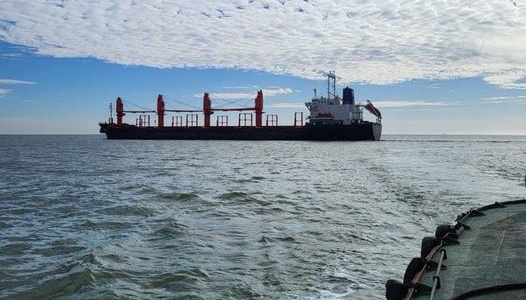 Експорт морським коридором України сягнув 45 мільйонів тонн Експорт морським коридором України сягнув 45 мільйонів тонн