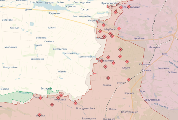 Бои под Харьковом. Россияне заняли шесть сел в районе Липцев и Волчанска, - карты DeepState
Бои под Харьковом. Россияне заняли шесть сел в районе Липцев и Волчанска, - карты DeepState