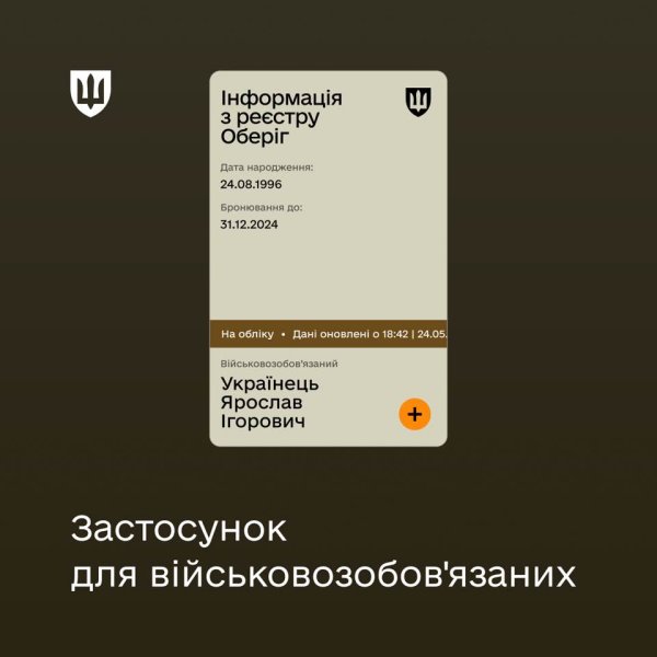 Когда заработает е-кабинет военнообязанного и заменит ли он поход в ТЦК
Когда заработает е-кабинет военнообязанного и заменит ли он поход в ТЦК