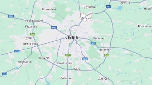 Попадание "Шахеда" возле Львова: 2 раненых Попадание "Шахеда" возле Львова: 2 раненых