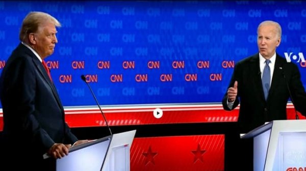 Во время дебатов Байдена и Трампа возникла перепалка о войне России против Украины Во время дебатов Байдена и Трампа возникла перепалка о войне России против Украины