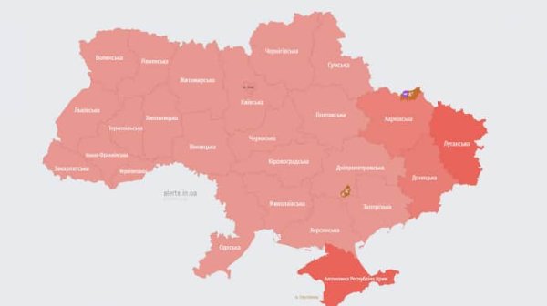 По всей Украине тревога: взлетел МиГ По всей Украине тревога: взлетел МиГ
