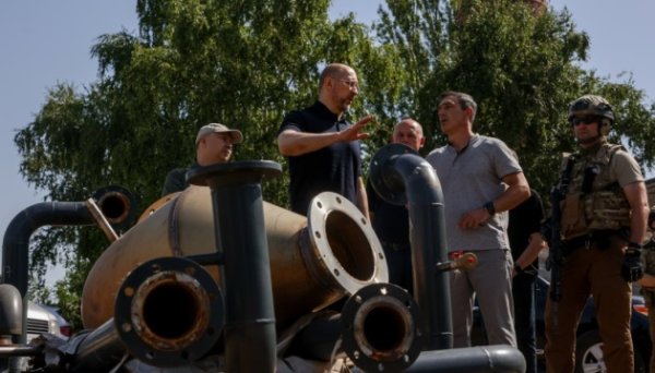 Шмигаль на Донеччині перевірив встановлення когенераційних установок Шмигаль на Донеччині перевірив встановлення когенераційних установок