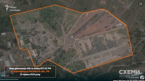 Росіяни звели нову військову базу під Ростовом, яку можуть використовувати для забезпечення бойових частин РФ, – "Схеми"
Росіяни звели нову військову базу під Ростовом, яку можуть використовувати для забезпечення бойових частин РФ, – "Схеми"
