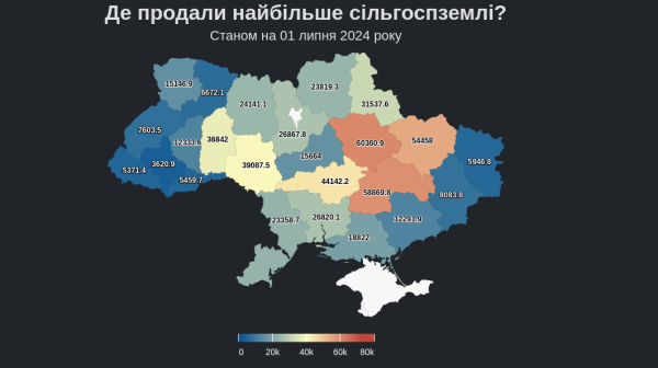 За три года украинцы продали полмиллиона гектаров земли
За три года украинцы продали полмиллиона гектаров земли
