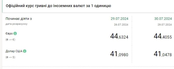 НБУ снова снизил официальный курс доллара
НБУ снова снизил официальный курс доллара
