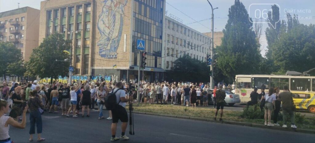 Як влада Запоріжжя відреагувала на протести проти відключень електроенергії