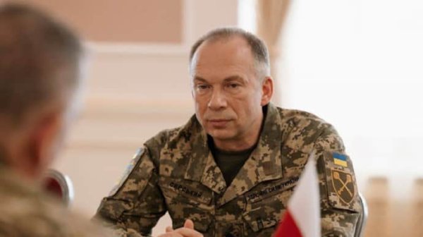 Сырский доложил Зеленскому об укреплении украинских позиций на Курщине Сырский доложил Зеленскому об укреплении украинских позиций на Курщине