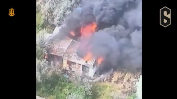 ВМС уничтожили склад боеприпасов на Кинбурнской косе ВМС уничтожили склад боеприпасов на Кинбурнской косе