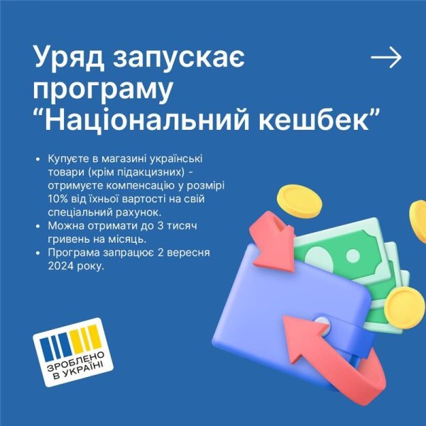 Національний кешбек: у Мінекономіки сказали, на що можна буде витратити гроші Національний кешбек: у Мінекономіки сказали, на що можна буде витратити гроші