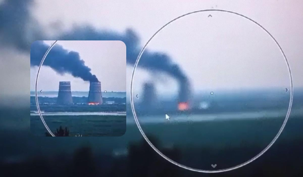 Пожежа на Запорізькій АЕС: окупанти виступили з заявою Пожежа на Запорізькій АЕС: окупанти виступили з заявою