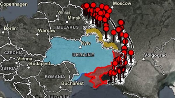 ISW: сотни российских военных объектов остаются в зоне досягаемости ATACMS ISW: сотни российских военных объектов остаются в зоне досягаемости ATACMS