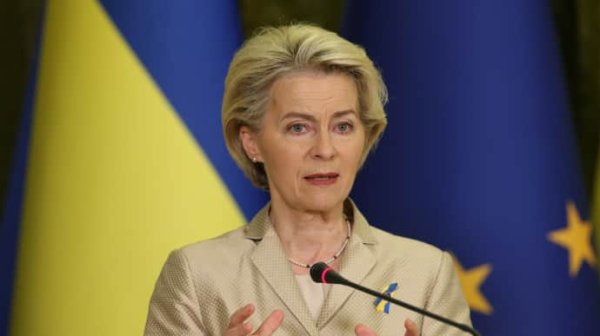 Президент Еврокомиссии фон дер Ляйен в пятницу приедет в Киев Президент Еврокомиссии фон дер Ляйен в пятницу приедет в Киев