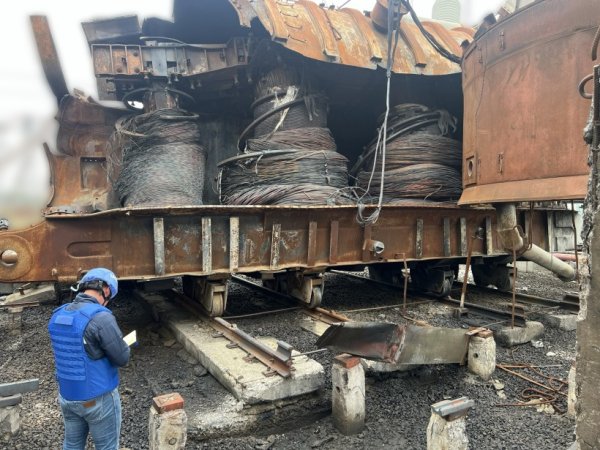 Експертам МАГАТЕ показали наслідки обстрілів росіян на важливих для АЕС підстанціях Експертам МАГАТЕ показали наслідки обстрілів росіян на важливих для АЕС підстанціях