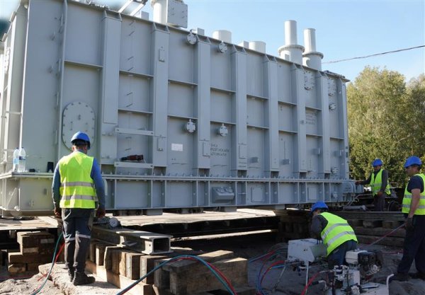 Укренерго отримало перший трансформатор за проєктом REPOWER від Світового банку Укренерго отримало перший трансформатор за проєктом REPOWER від Світового банку