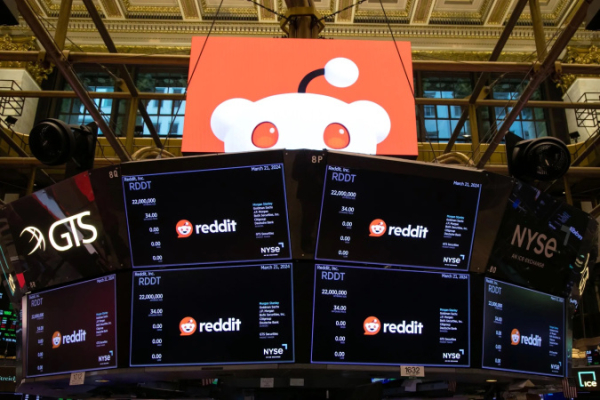 Акции Reddit выросли более чем вдвое с мартовского IPO
Акции Reddit выросли более чем вдвое с мартовского IPO