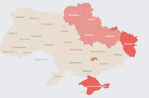 Россия запустила "Шахеды" в направлении Украины: где объявлена тревога
Россия запустила "Шахеды" в направлении Украины: где объявлена тревога