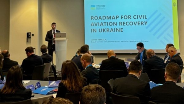 Україна презентувала дорожню карту відкриття повітряного простору в умовах воєнного стану Україна презентувала дорожню карту відкриття повітряного простору в умовах воєнного стану