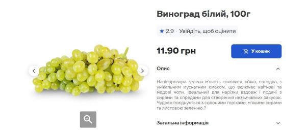 Ціни на виноград в Україні "кусаються": експерт пояснив причини Ціни на виноград в Україні "кусаються": експерт пояснив причини