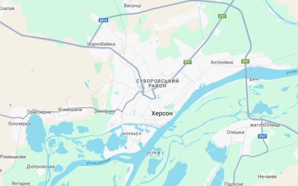Російські війська завдали ракетного удару по Херсону
Російські війська завдали ракетного удару по Херсону