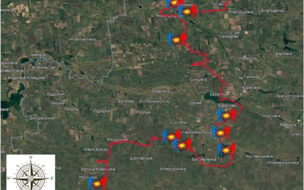 Сили оборони: ворог покращив тактичне положення в районі трьох населених пунктів на Покровському напрямку
Сили оборони: ворог покращив тактичне положення в районі трьох населених пунктів на Покровському напрямку